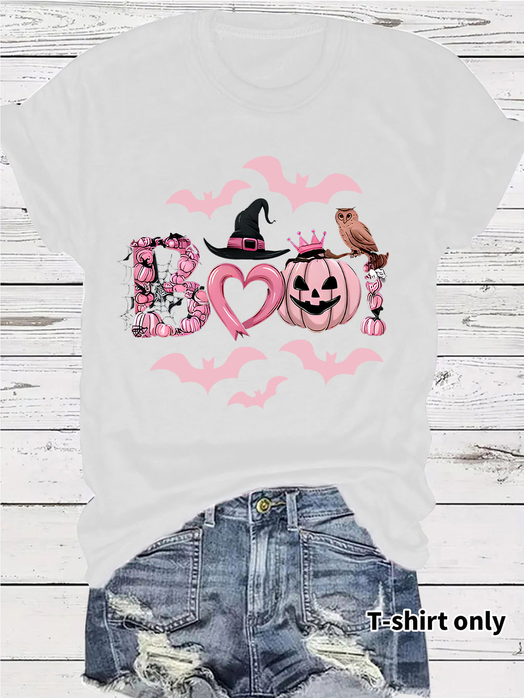 Halloween Printed Tee | Premium Short Sleeve Shirt