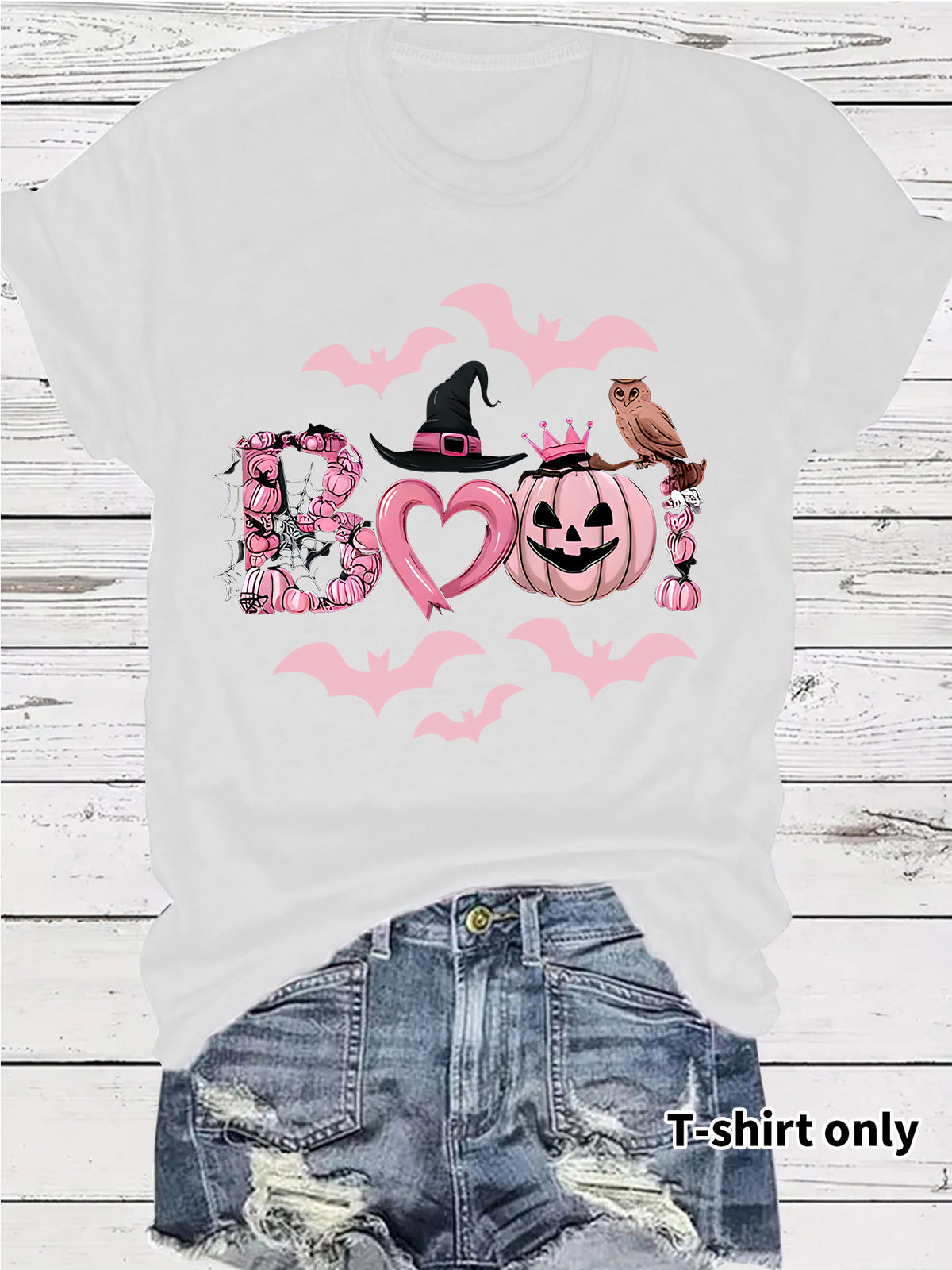 Halloween Printed Tee | Premium Short Sleeve Shirt