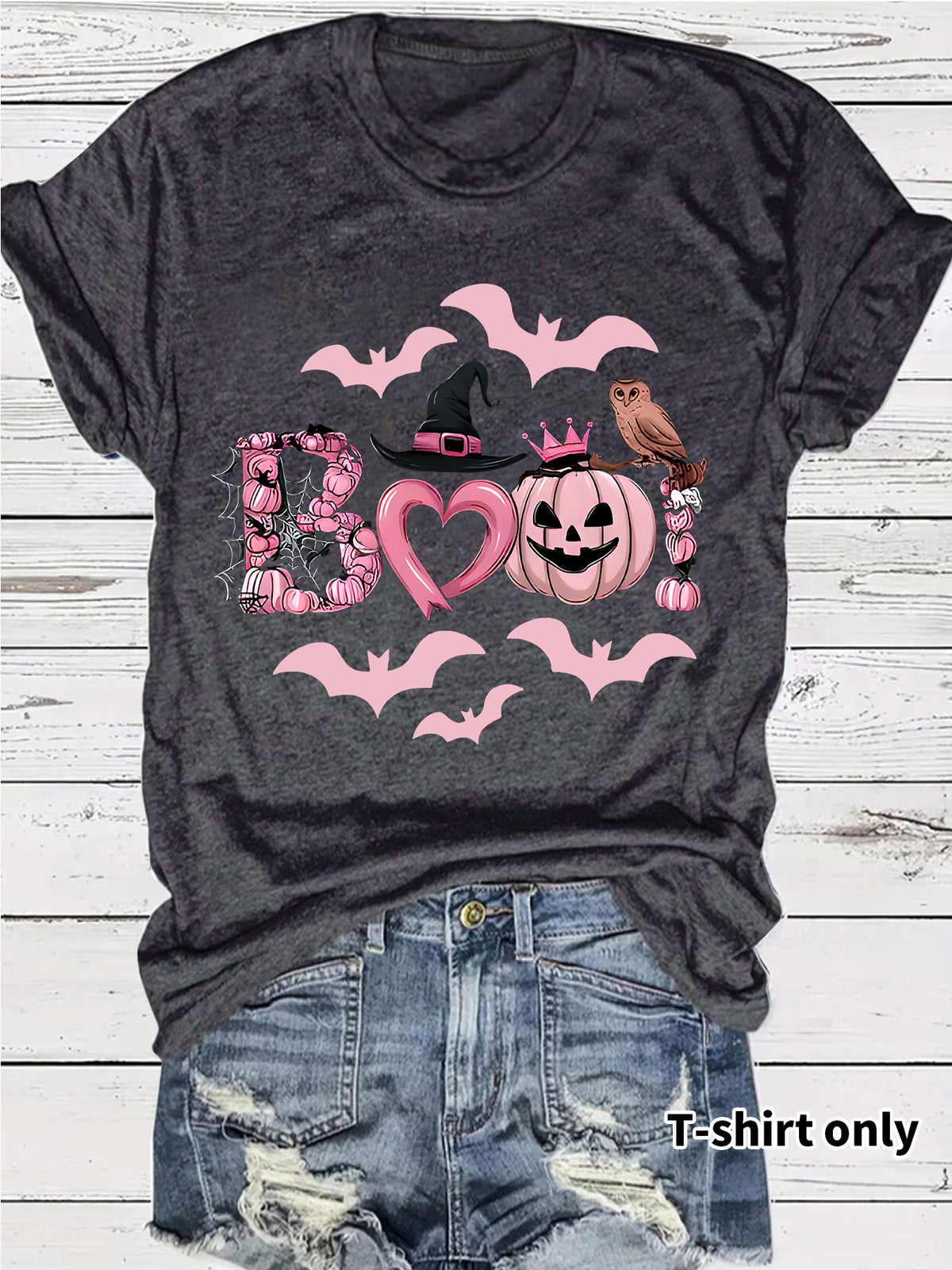 Halloween Printed Tee | Premium Short Sleeve Shirt