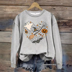 Pumpkin Print Hoodie | Premium Halloween Streetwear