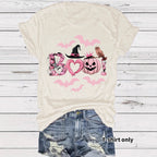 Halloween Printed Tee | Premium Short Sleeve Shirt